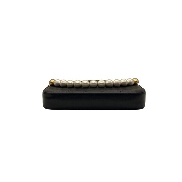 Chanel Quilted Pearl Wallet on Chain Black - Picture 6 of 11